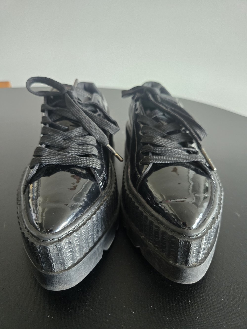 Puma x Fenty by Rihanna Pointy Creeper - Patent Black Size 6 - Picture 3 of 7